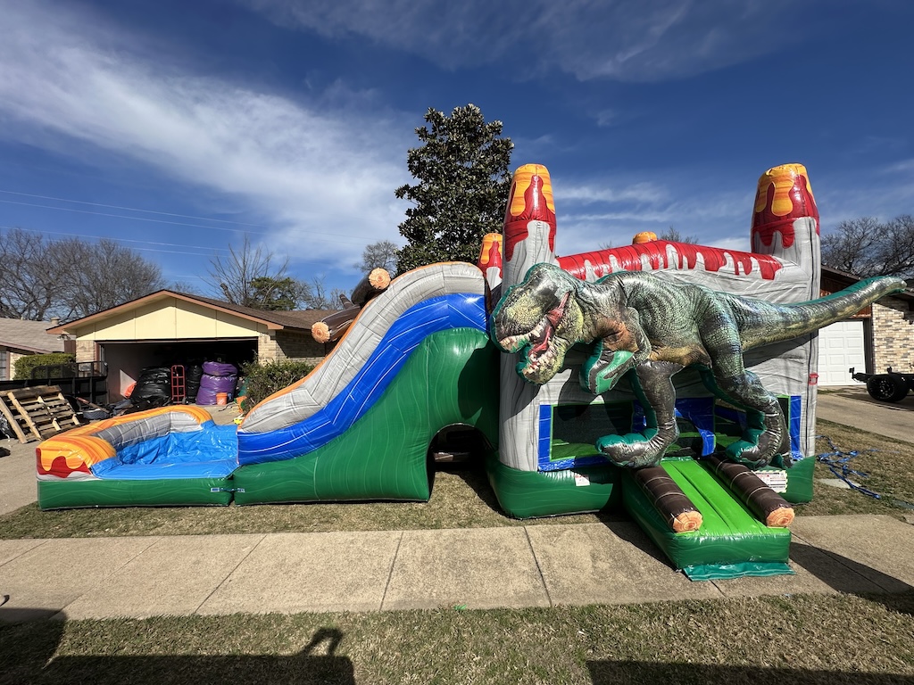 Dino Combo Bounce House