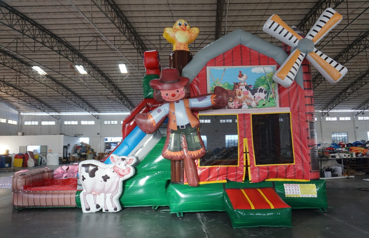 Barn Combo Bounce House