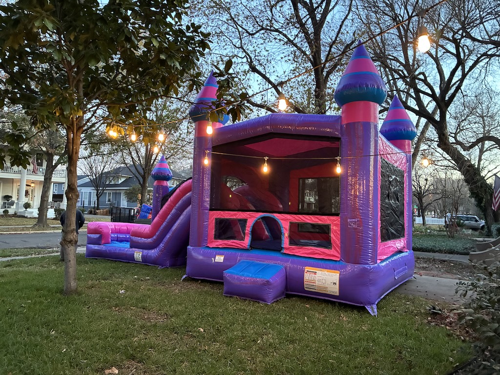 Purple Dream Combo Bounce House