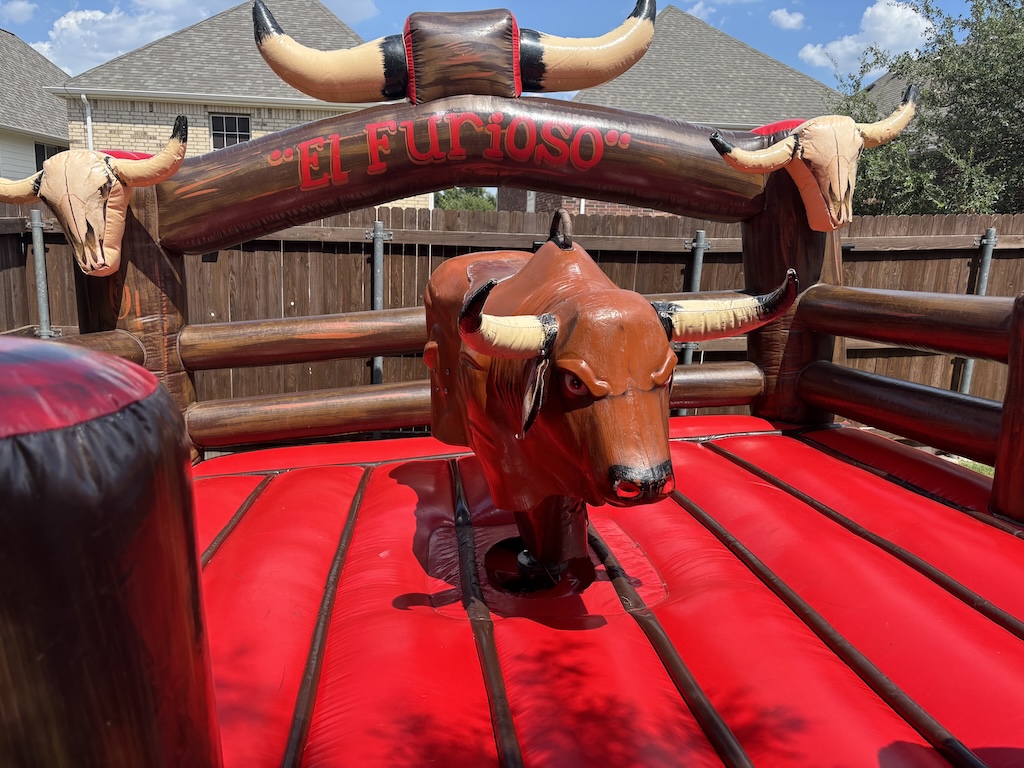 El Furioso — backyard setup